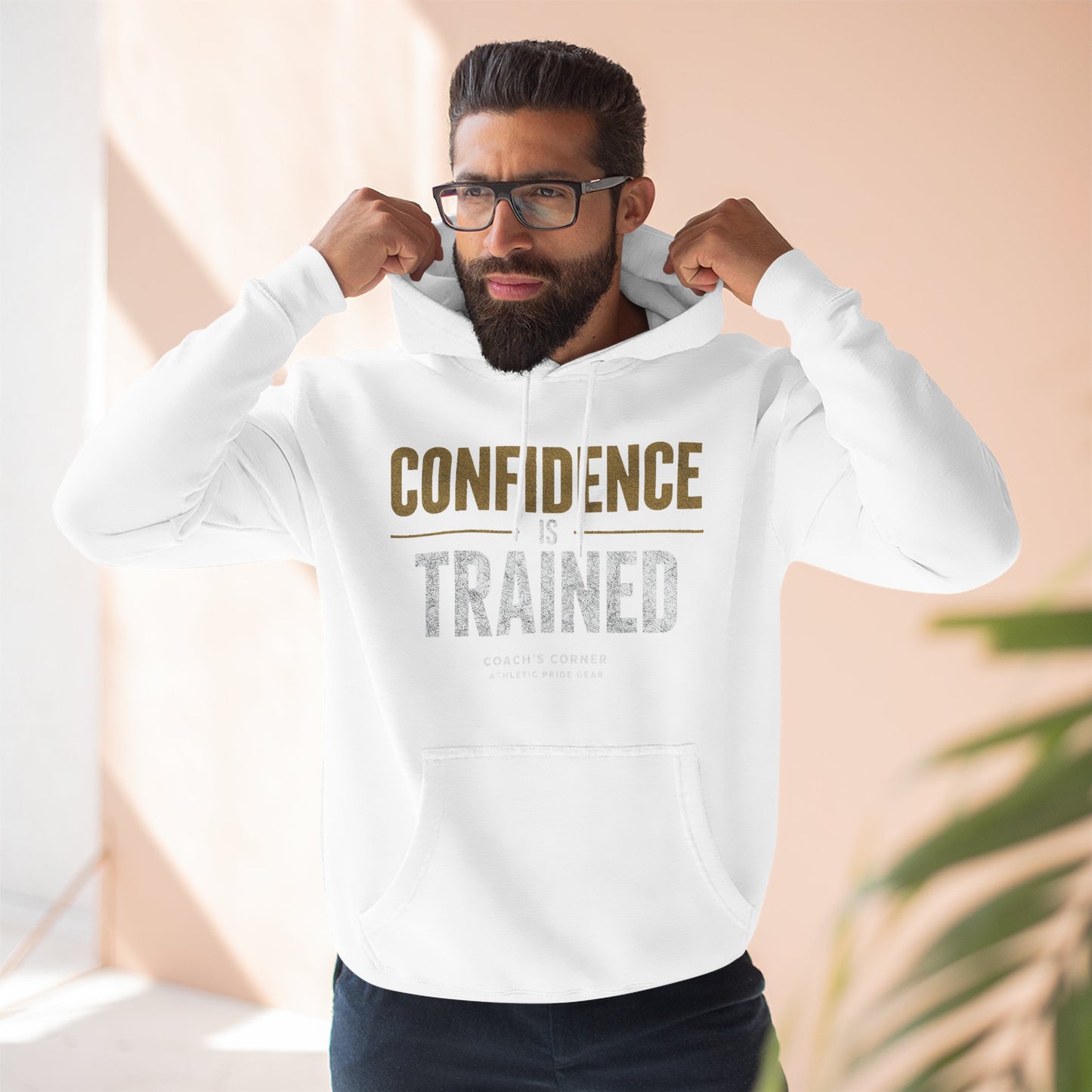 Confidence Trained — Motivational APG Hoodie
