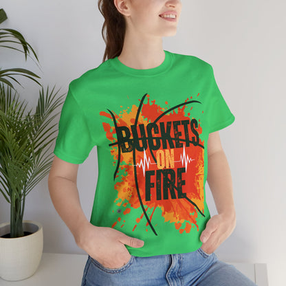 Buckets on Fire Graphic T-Shirt
