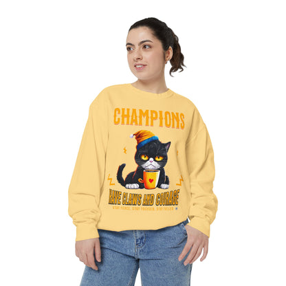Clawed Champions Sweatshirt - Stay Fierce, Focused, and Fueled