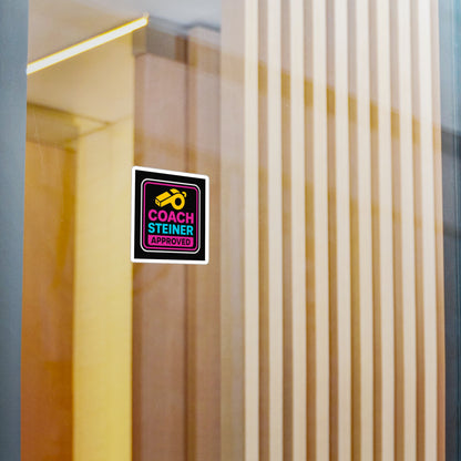 Vinyl Decal Stickers for Gym Enthusiasts - Coach Steiner Approved