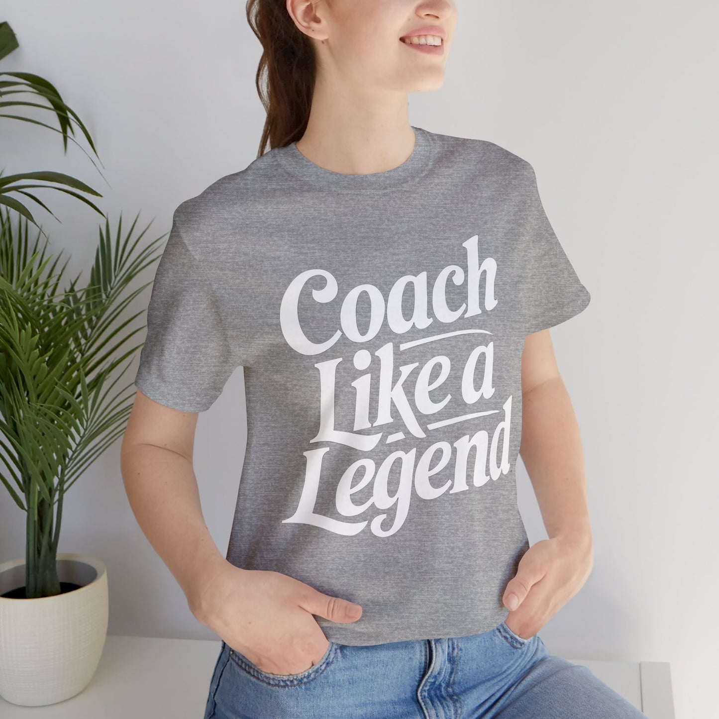 Coach Like a Legend Tee – Coach Gift Shirt