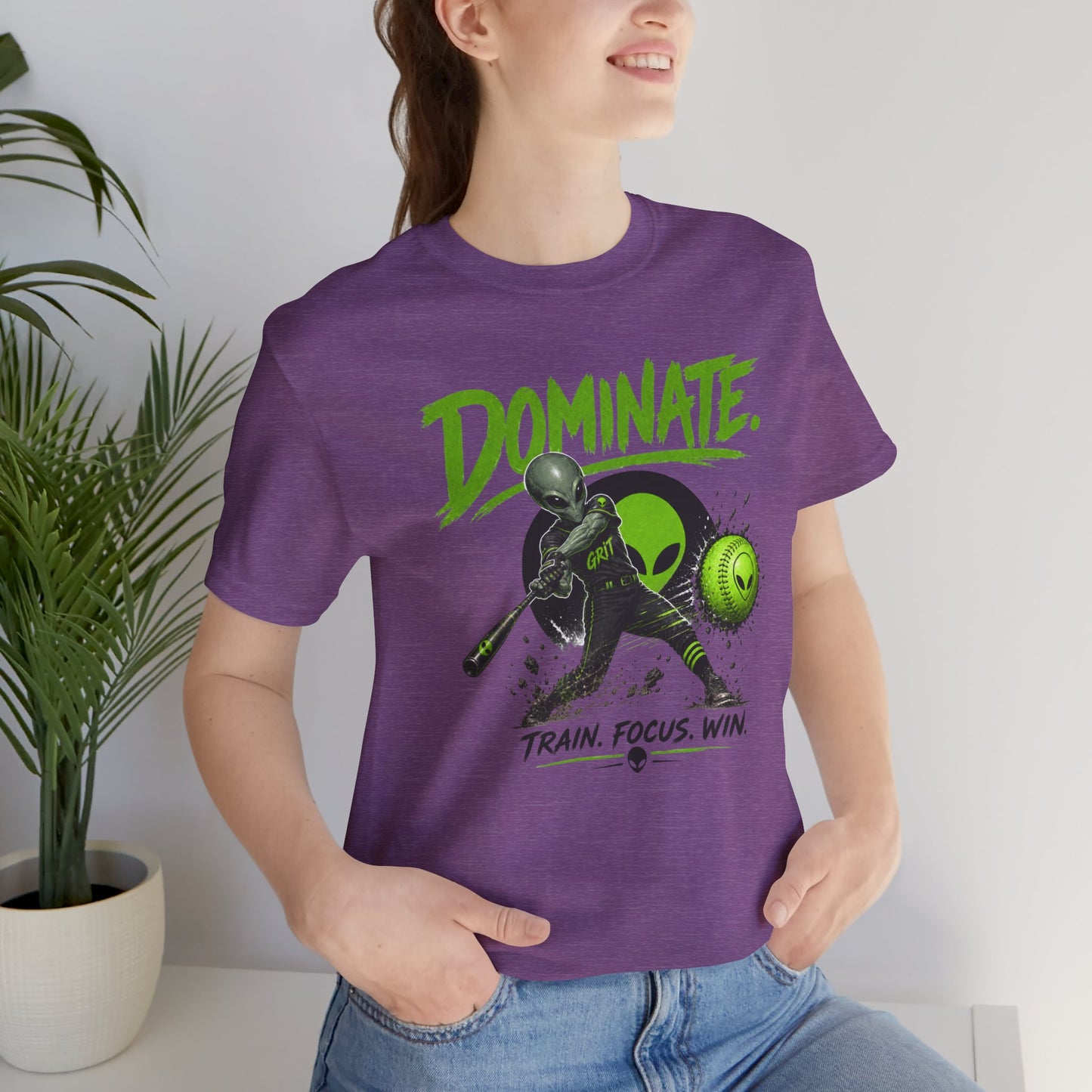 Dominate Softball Graphic Tee