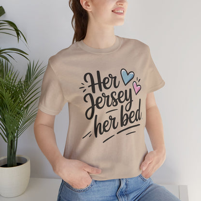 Her Jersey, Her Bed Sapphic Tee