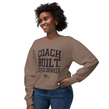 Coach Built Coffee Drinker Lightweight 100% Cotton Crew