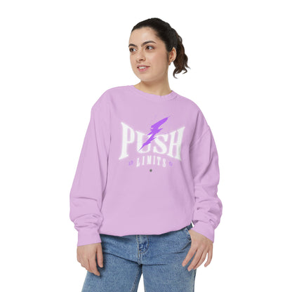 Push Limits Motivational Heavyweight Sweatshirt