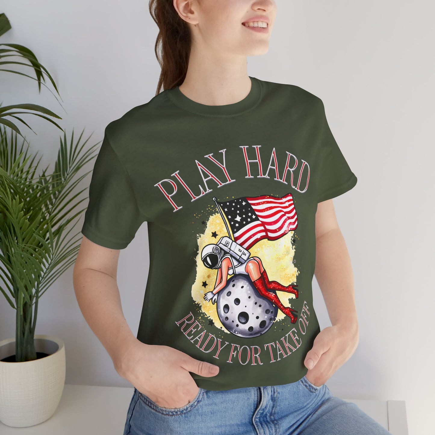 Play Hard — Ready for Takeoff Tee