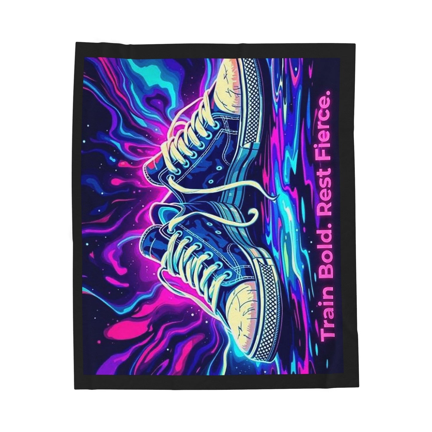 Velveteen Plush Blanket - 50" × 60" - Athlete Gift Idea