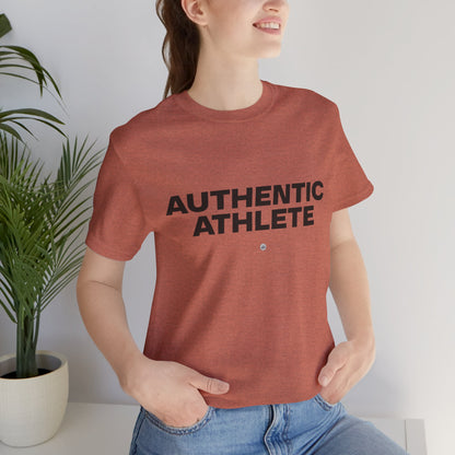 Authentic Athlete Unisex Tee - Jersey Short Sleeve