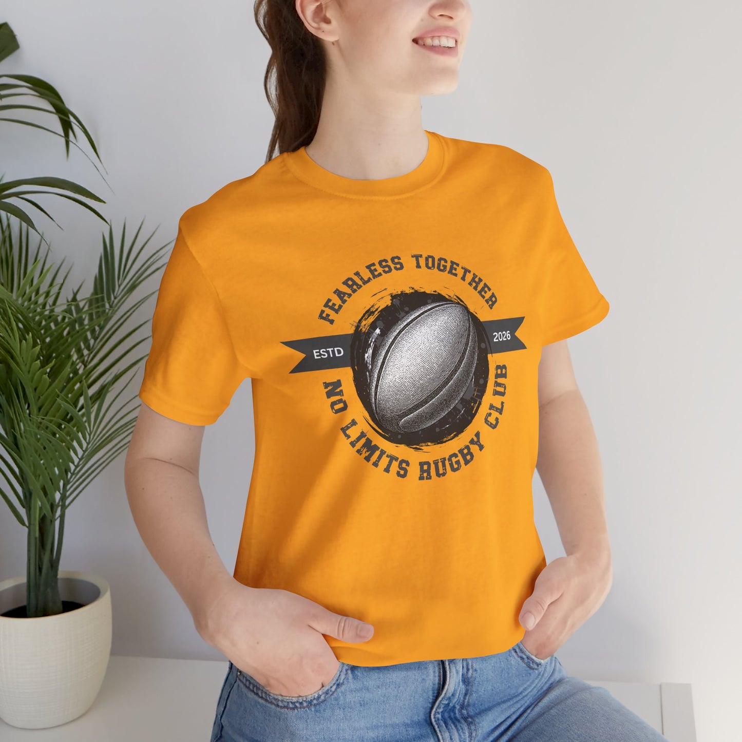 No Limits Rugby Club – Fearless Together Tee