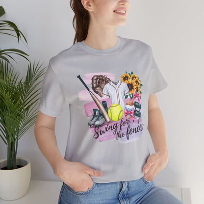 Swing for the Fences – Softball Life Tee