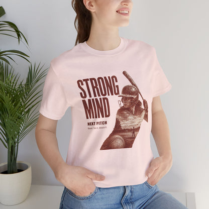 STRONG MIND Softball Tee – Next Pitch | Unisex Shirt