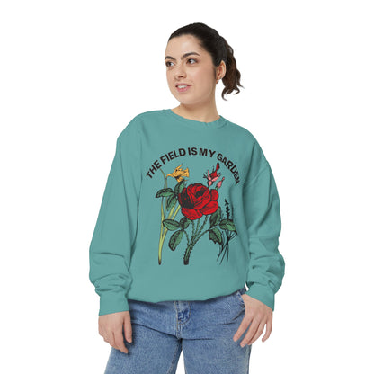 The Field Is My Garden Crewneck Sweatshirt