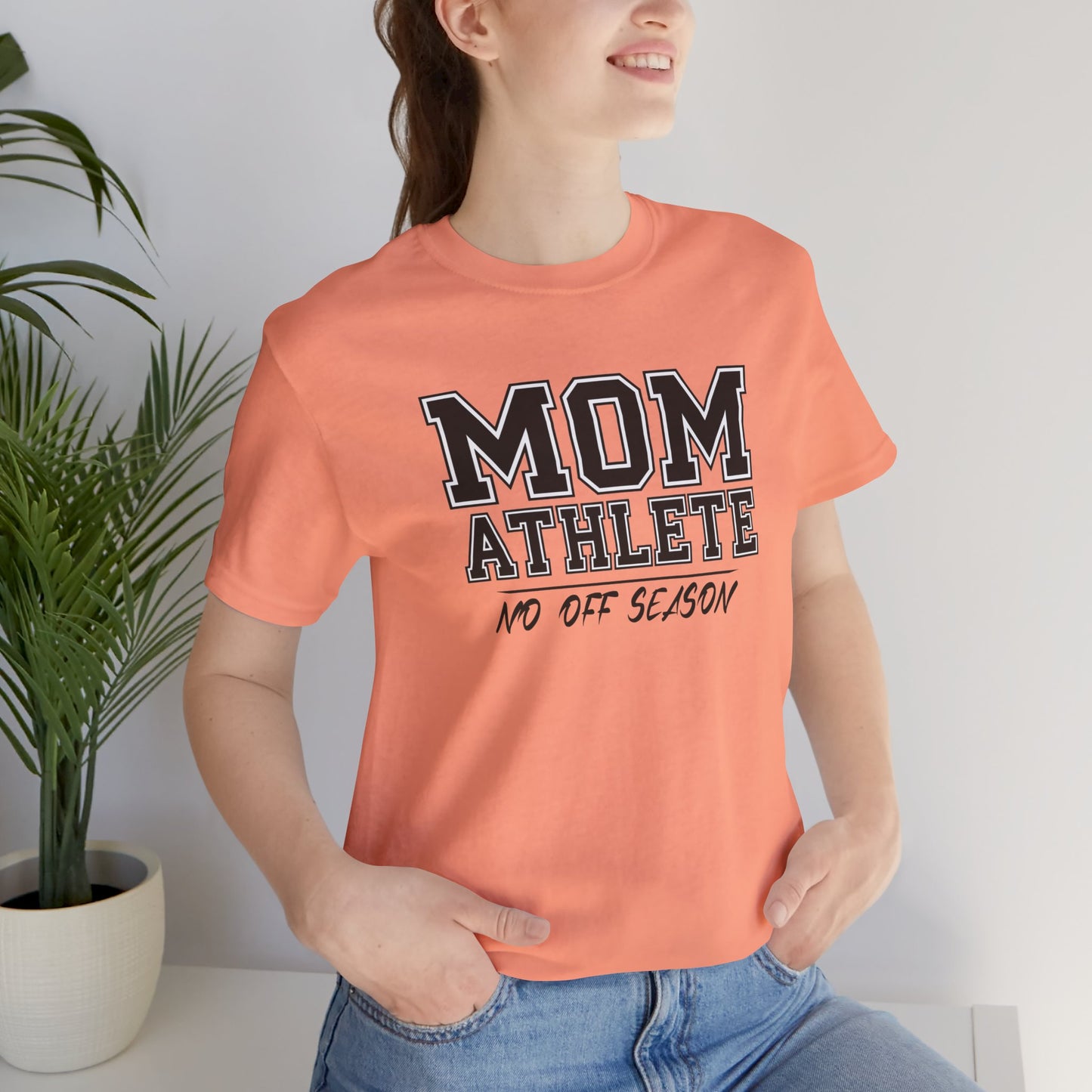 Mom Athlete No Off Season Tee | Sports Mom Graphic Tee