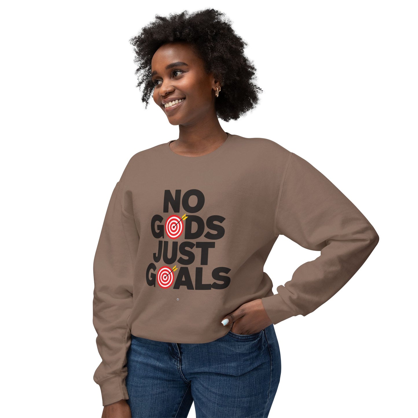 No Gods Just Goals Lightweight Sweatshirt