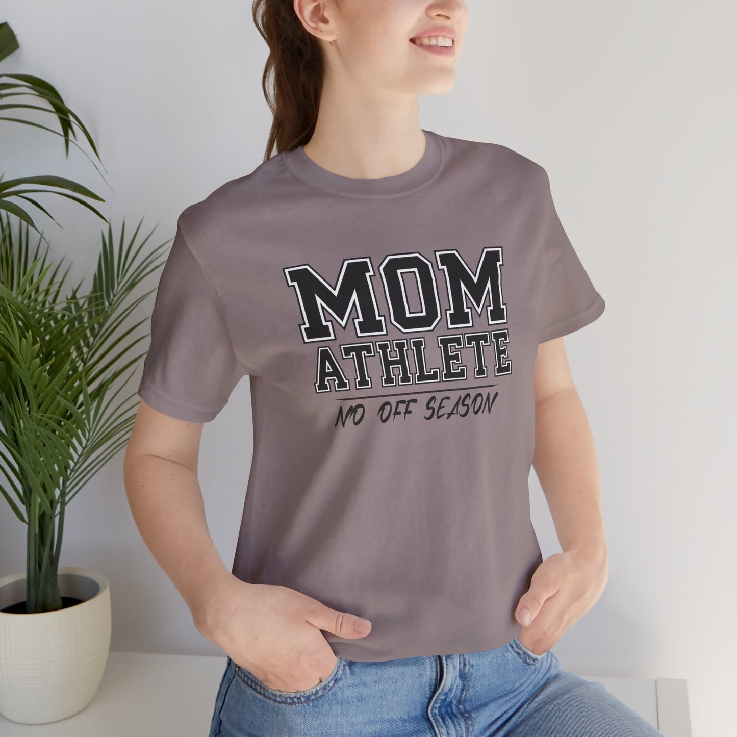 Mom Athlete No Off Season Tee | Sports Mom Graphic Tee