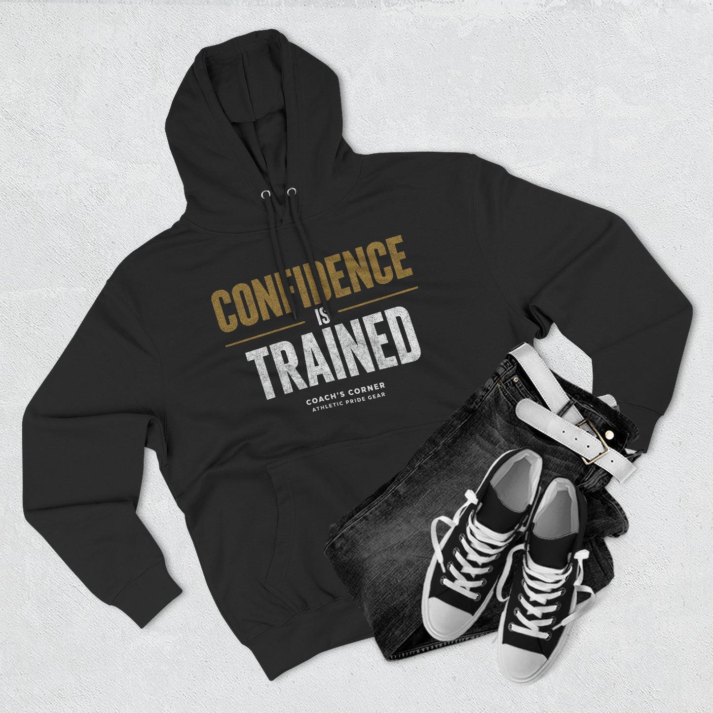 Confidence Trained — Motivational APG Hoodie
