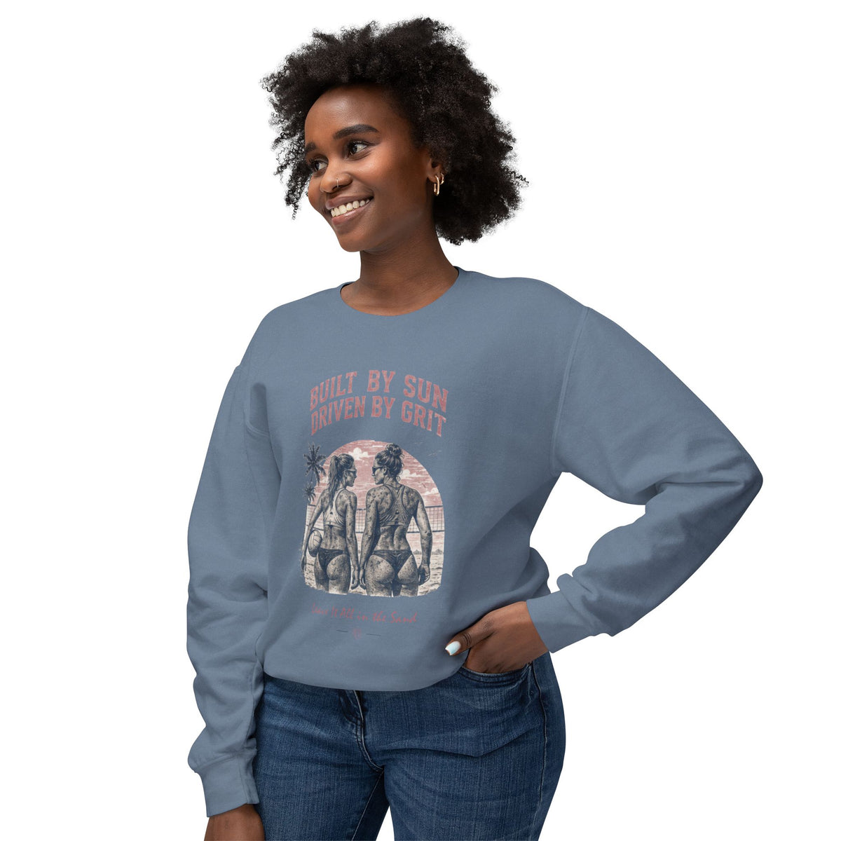 Built by Sun, Driven by Grit — Lightweight Volleyball Crewneck