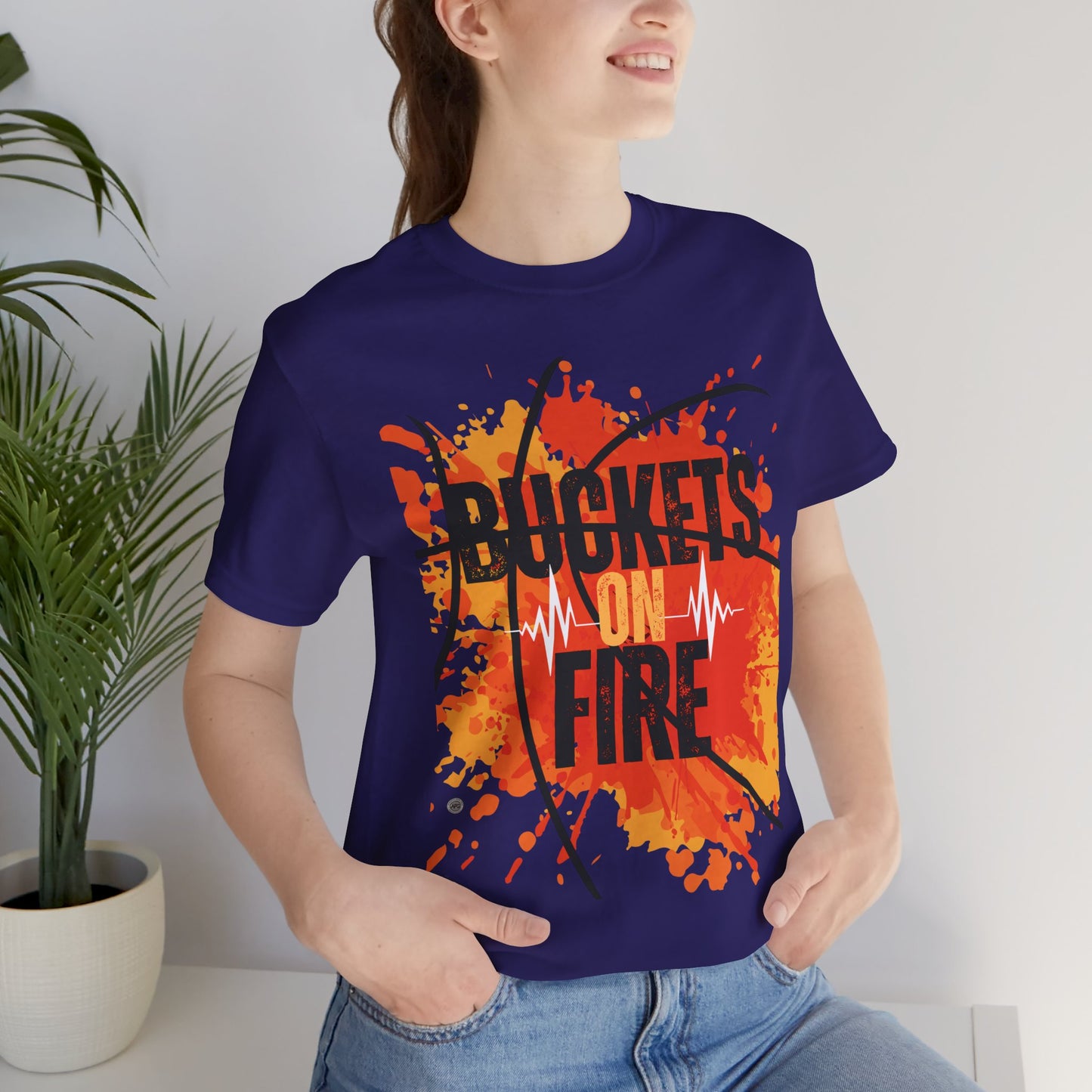 Buckets on Fire Graphic T-Shirt
