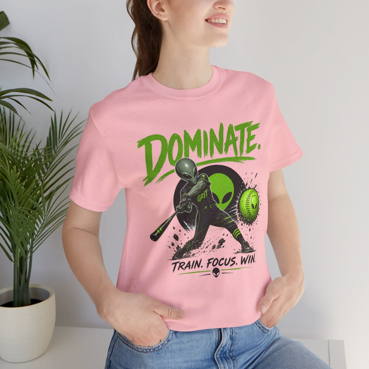 Dominate Softball Graphic Tee