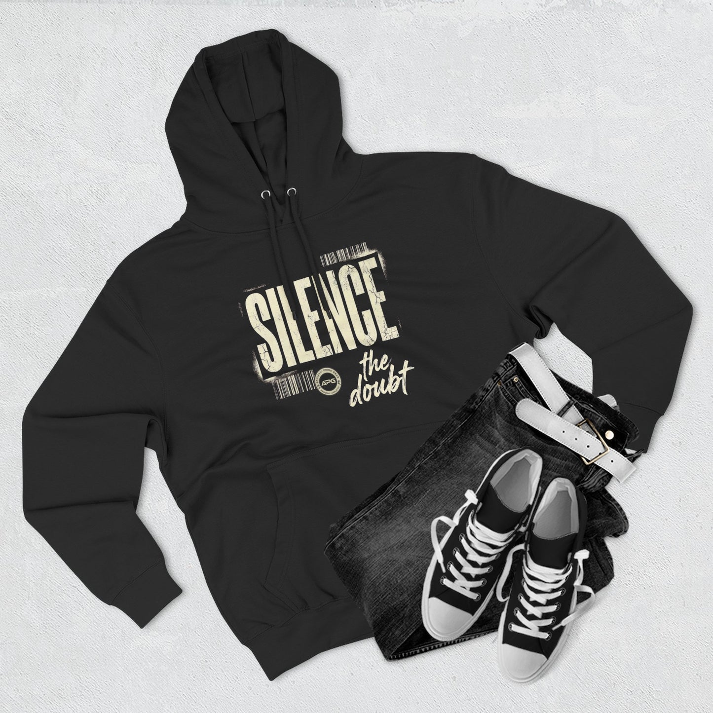 Silence the Doubt 80/20 Cotton-Blend Hoodie