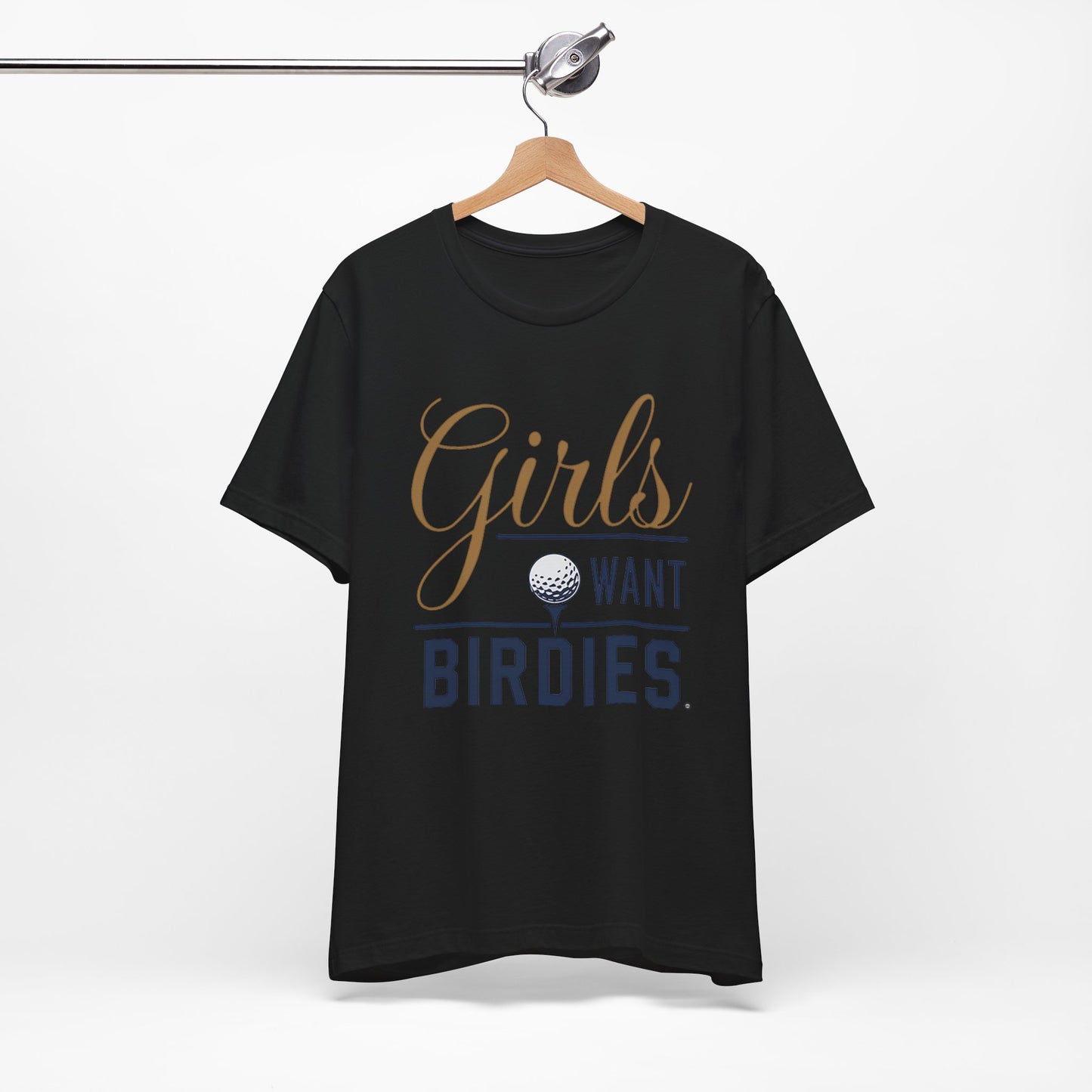 Girls Want Birdies Golf Tee