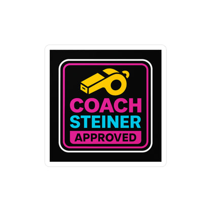 Vinyl Decal Stickers for Gym Enthusiasts - Coach Steiner Approved