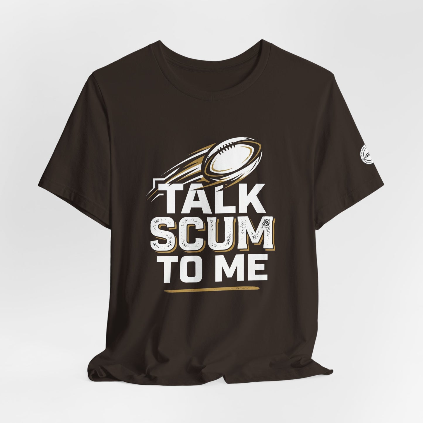 Talk Scum To Me Rugby Graphic Tee