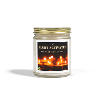 Flurt Activated Scented Candle - 9oz Coconut Apricot Wax Candle