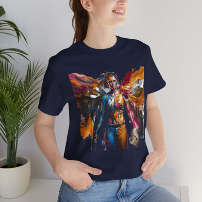 Painted Angel Softball T-Shirt