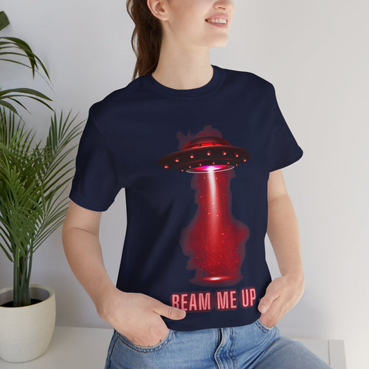 Beam Me Up Spaceship Tee