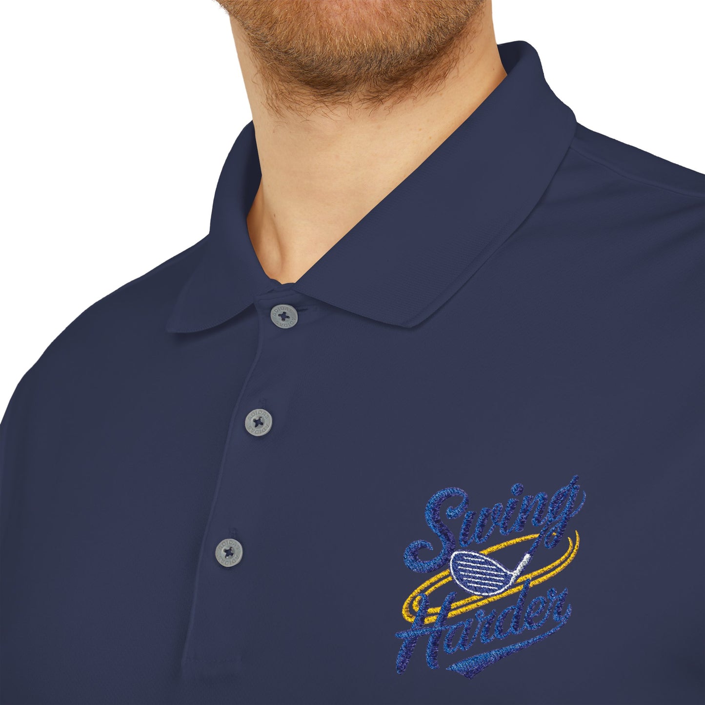 Swing Harder Golf Polo | Athletic Pride Gear