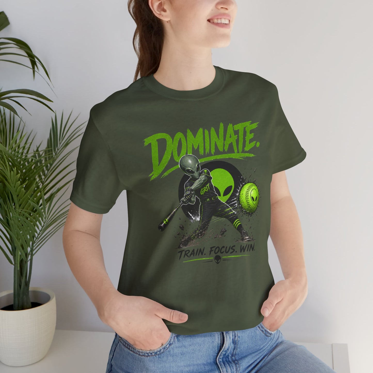 Dominate Softball Graphic Tee