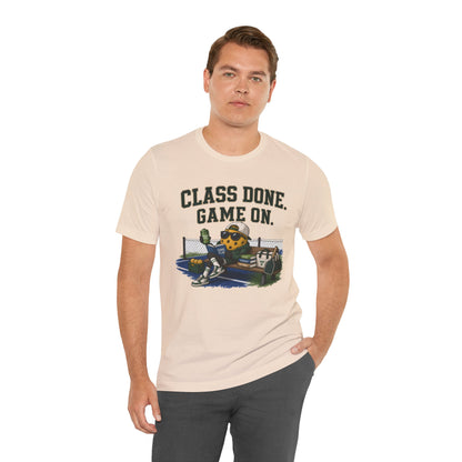 Class Done. Game On. Pickleball Tee