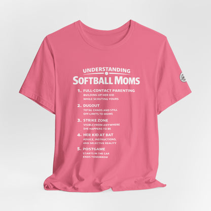 Understanding Softball - Funny Mom Tee