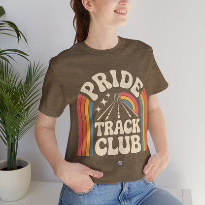 Unisex Tee - "Pride Track Club" Design