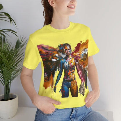 Painted Angel Softball T-Shirt