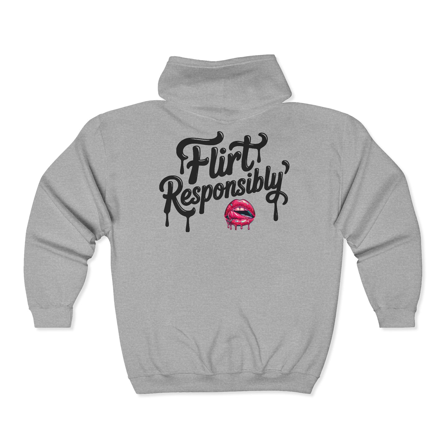 Flirty Responsibly - Flirt Club – Zip Hoodie