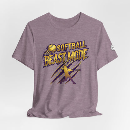 Softball Beast Mode Graphic Tee