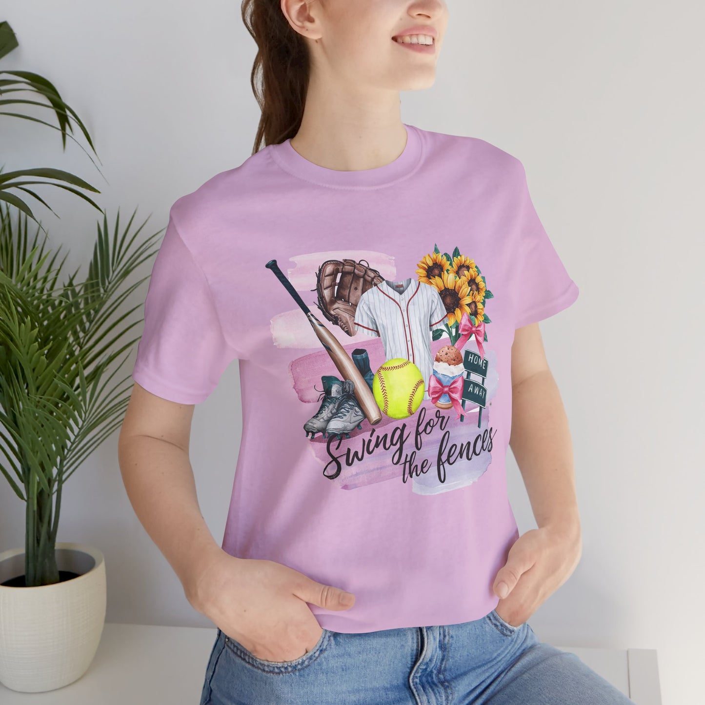 Swing for the Fences – Softball Life Tee