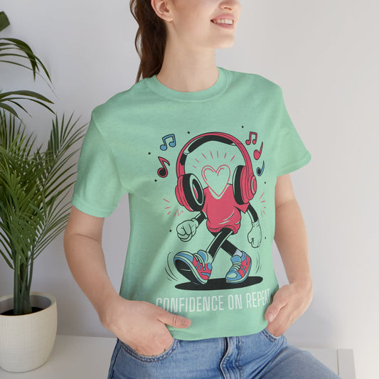 Confidence on Repeat Unisex Tee