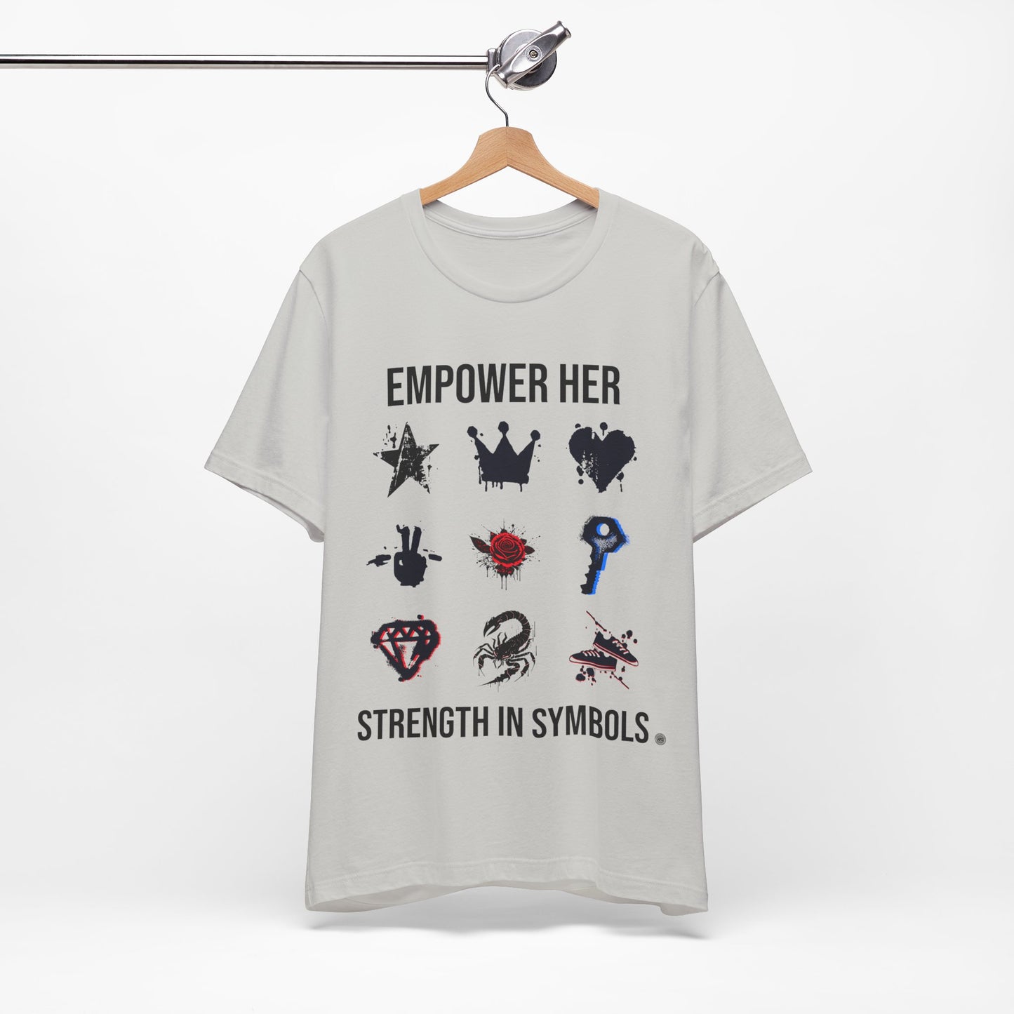 Empower her symbols tee