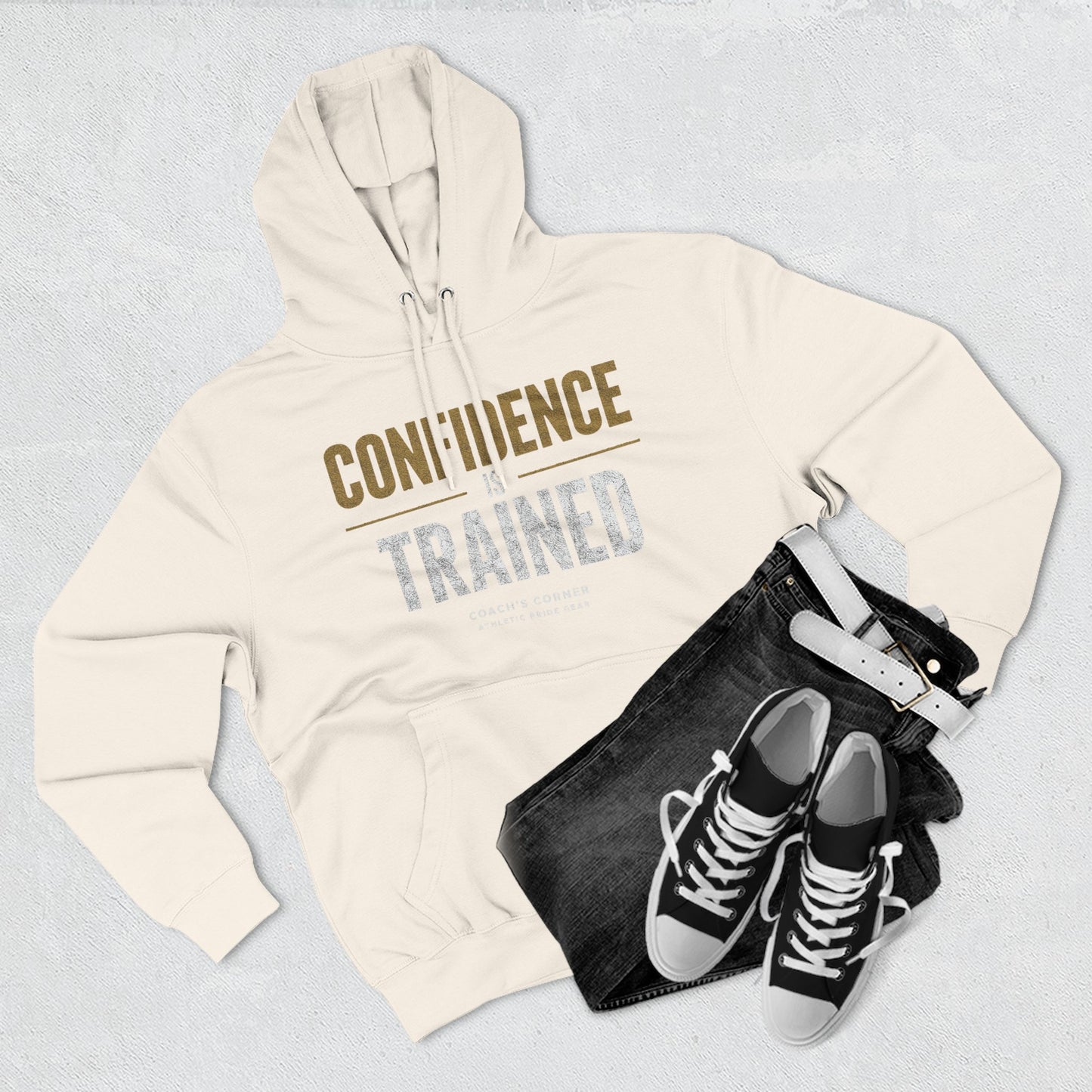 Confidence Trained — Motivational APG Hoodie