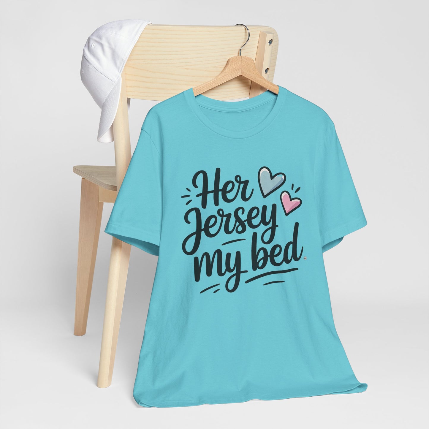 Her Jersey My Bed Tee