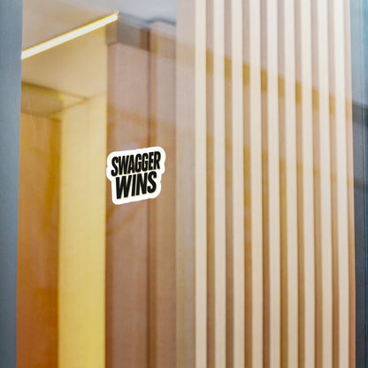 Vinyl Decal Stickers - Swagger Wins Motivational Design for Spaces and Gym Enthusiasts