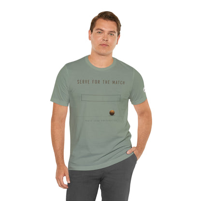 Serve for the Match | Trust Your Preparation Volleyball Tee