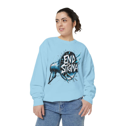 End the Stigma - Unisex Heavyweight Sweatshirt