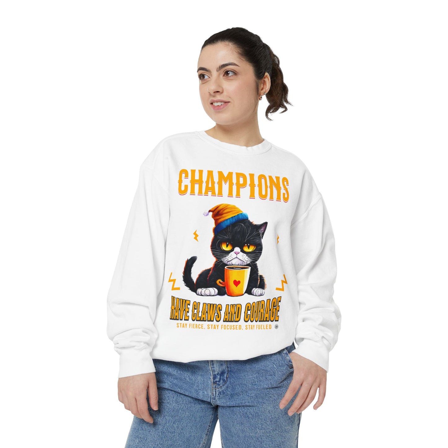Clawed Champions Sweatshirt - Stay Fierce, Focused, and Fueled