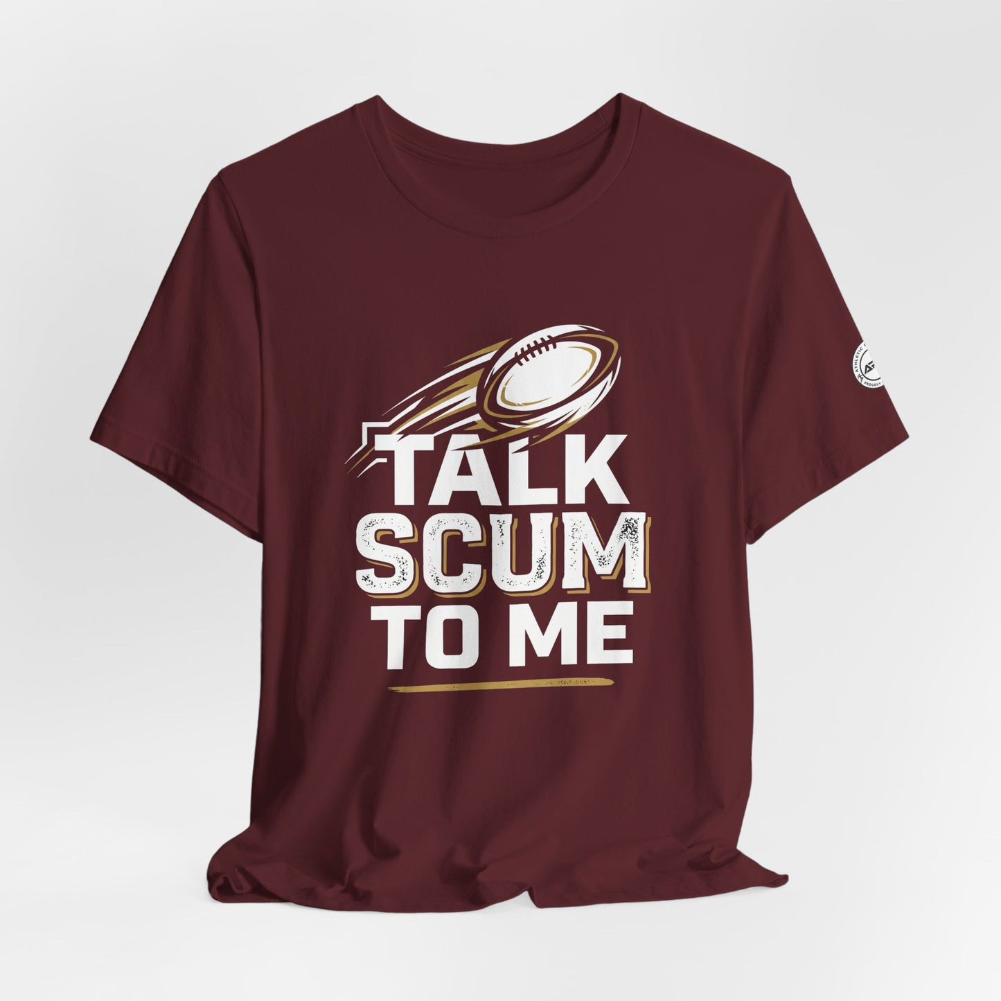 Talk Scum To Me Rugby Graphic Tee