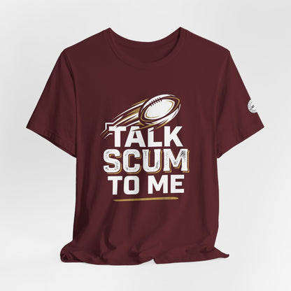 Talk Scum To Me Rugby Graphic Tee