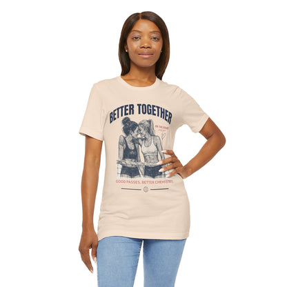 Better Together Volleyball Graphic Tee